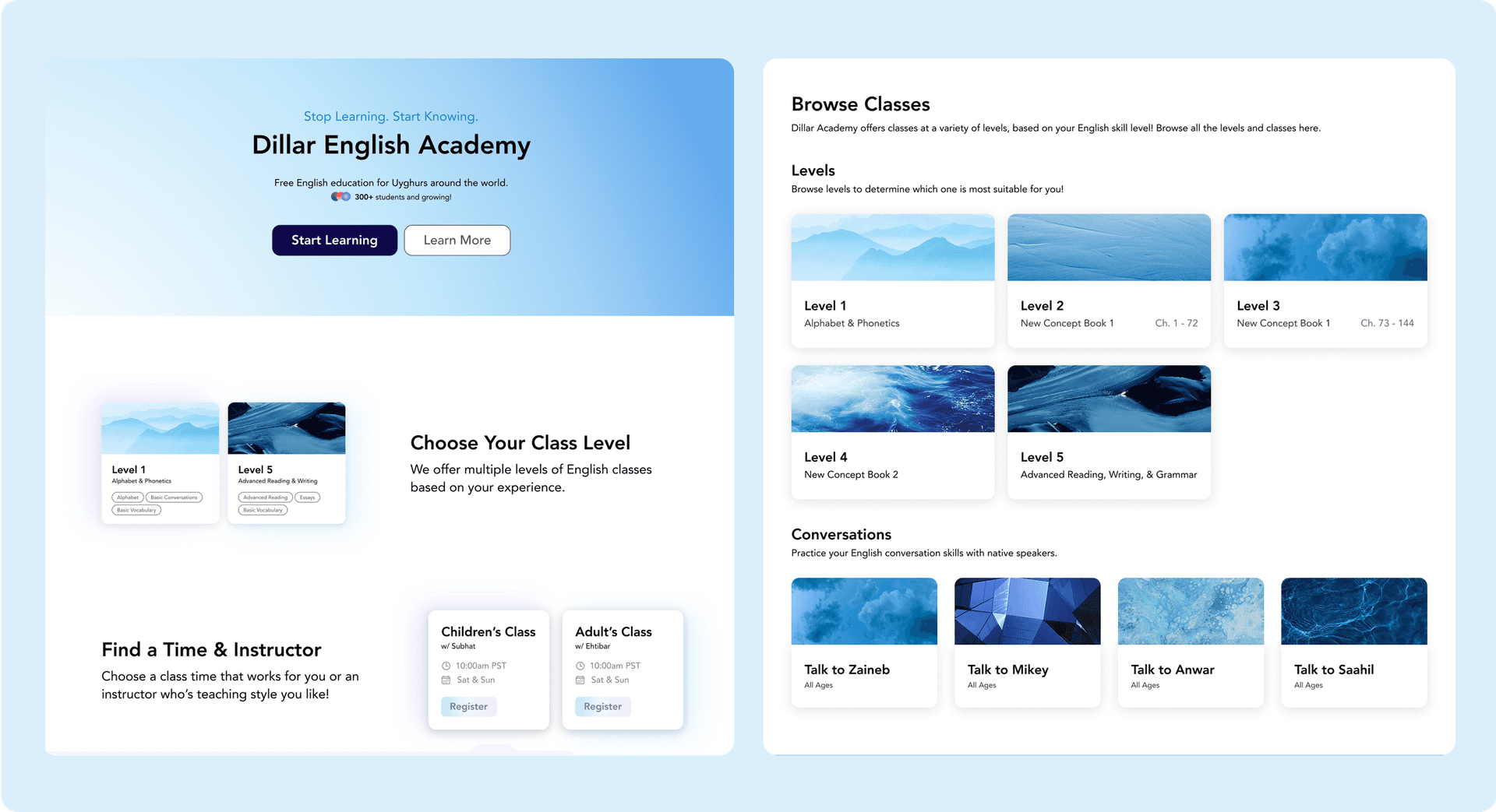Dillar Academy Project Page Image