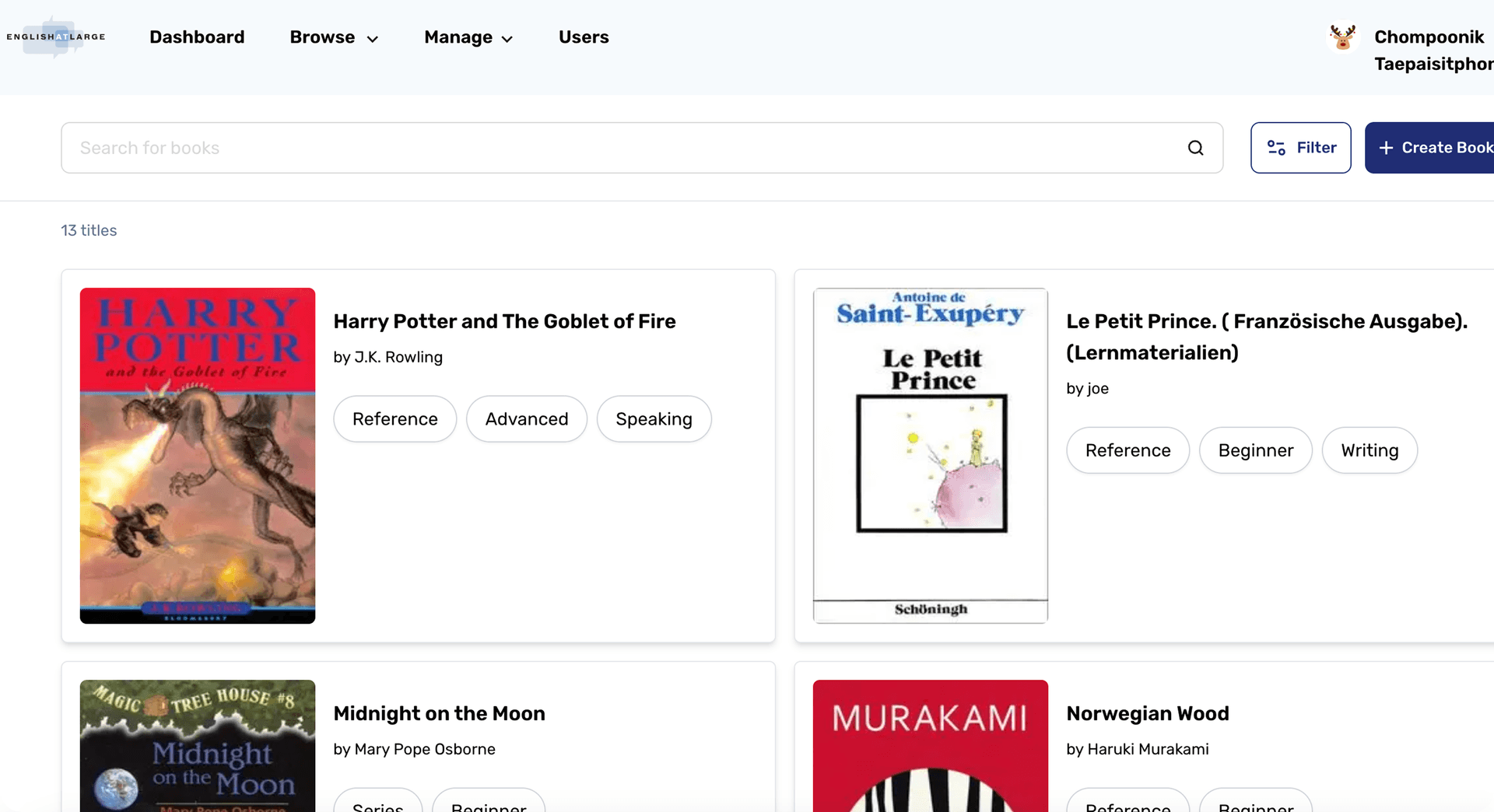 English at Large Project Page Image